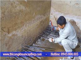 Báo Giá Keo Cấy Thép Bossong BCR 300 Và Những Lưu Ý Quan Trọng Khi Thi Công