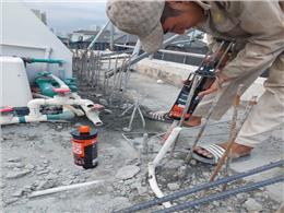 Thi Công Khoan Cấy Thép Cột Bằng Keo Ramset Epcon G5 Extrem Tại Vinhomes Mễ Trì