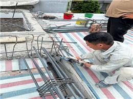 Khoan Cấy Thép Dầm D18 Bằng Keo Bossong BCR 400 Vplus Tropical Khoan Cấy Thép Dầm D18 Bằng Keo Bossong BCR 400 Vplus Tropical