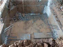 Thi Công Khoan Cấy Thép Dầm Móng Hố Thang Máy Tại FLC Đại Mỗ Bằng Keo Hilti RE-100
