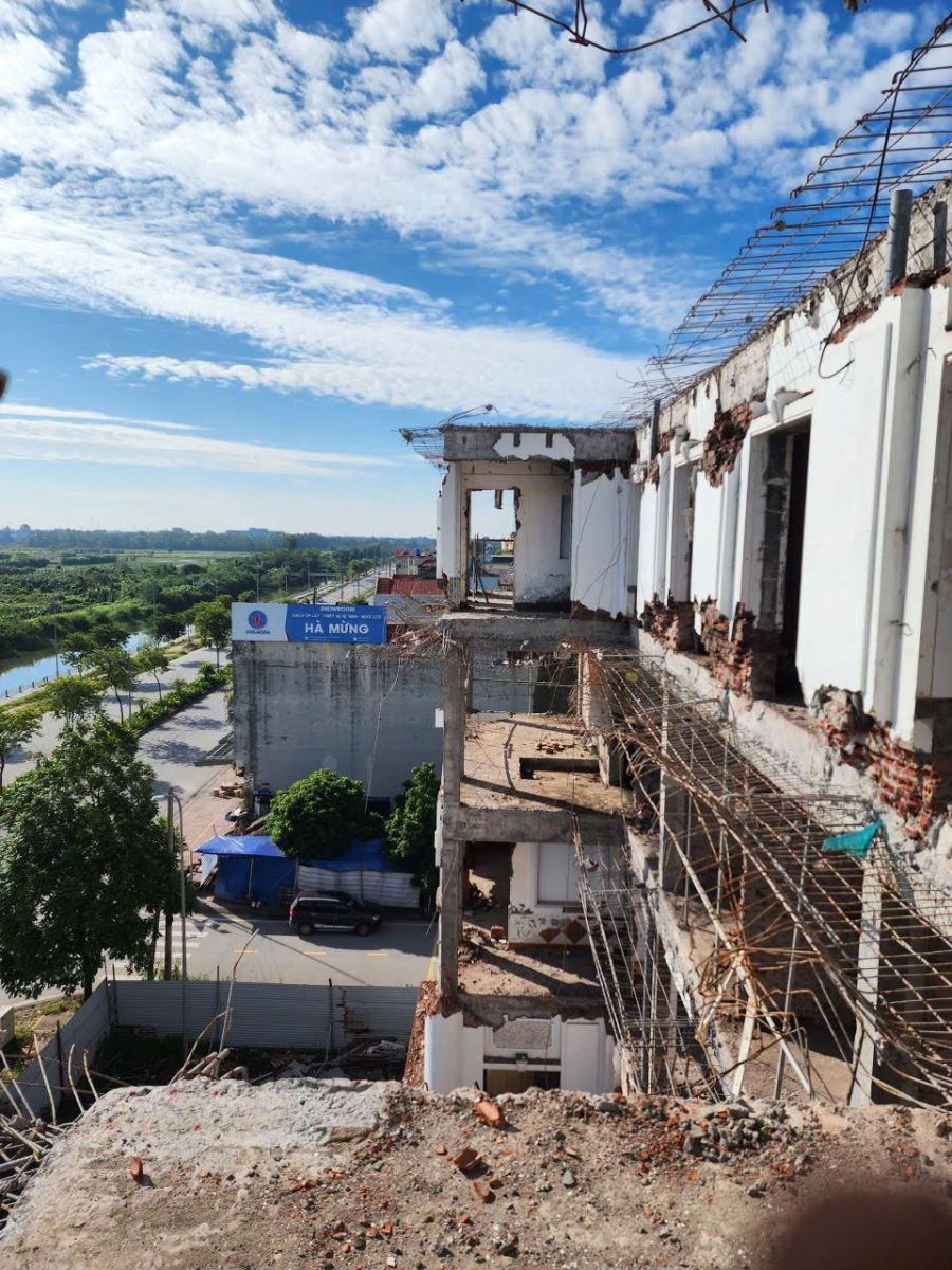 khoan cấy thép chờ