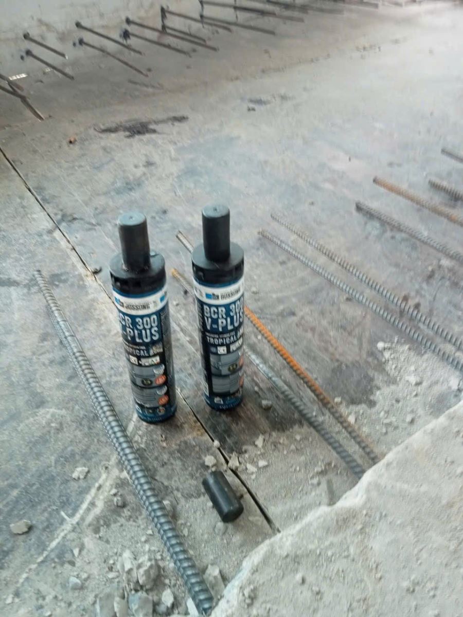 thi công khoan cấy thép