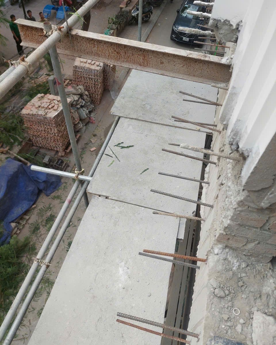 khoan cấy thép sàn